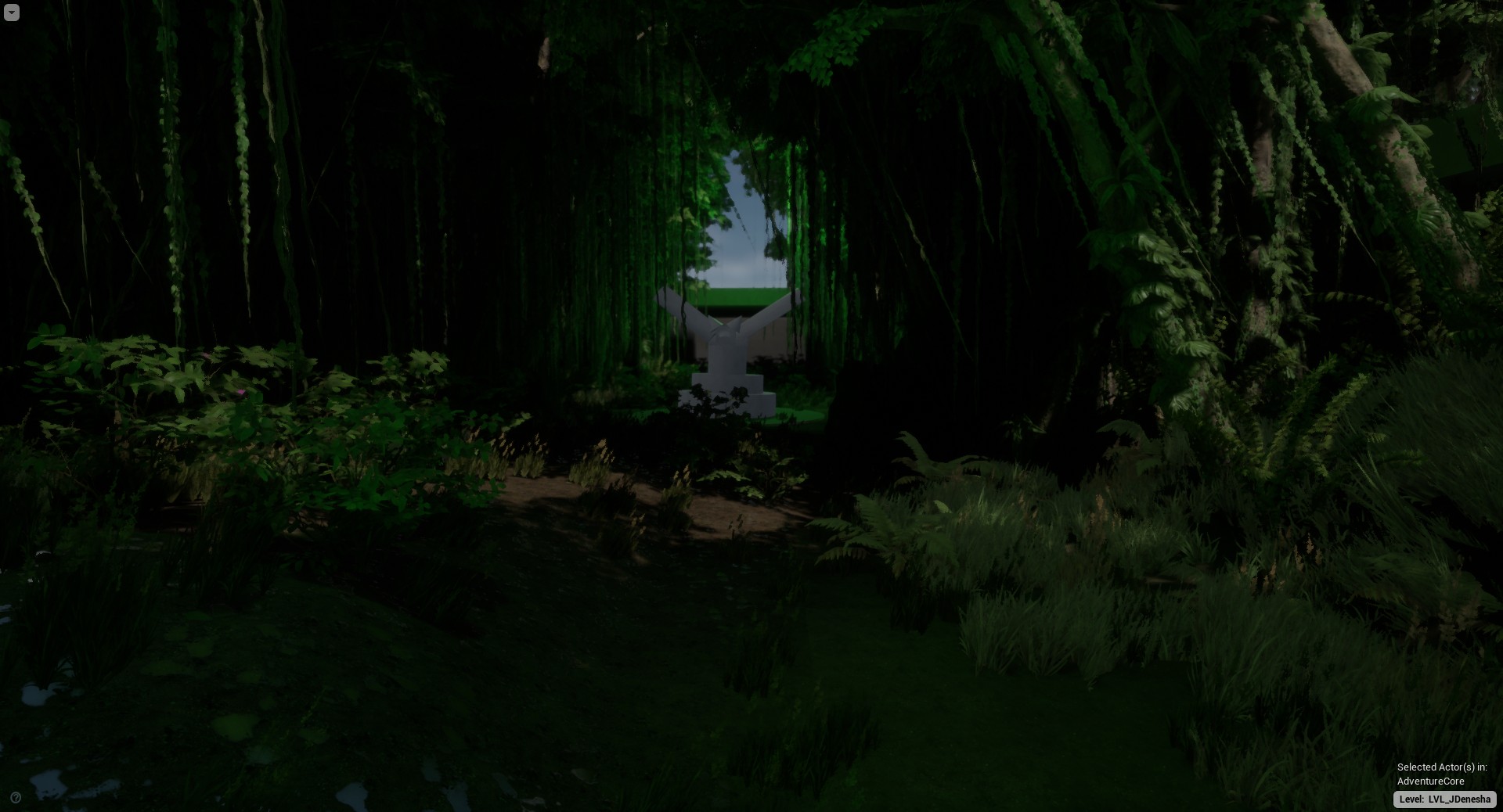 Bamboo path