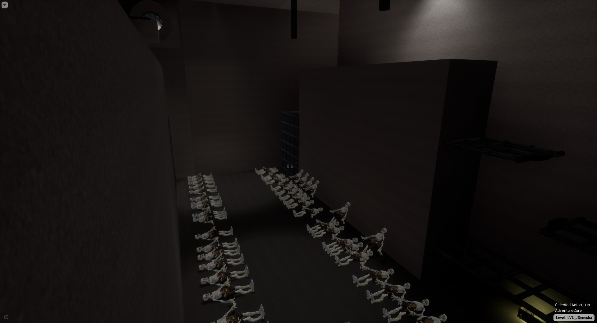 Dark interior